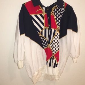 Silver threads quarter zip